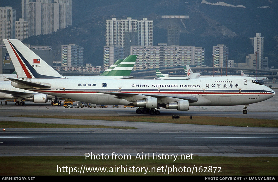 Aircraft Photo of B-1864 | Boeing 747-209B(SF) | China Airlines Cargo | AirHistory.net #162872