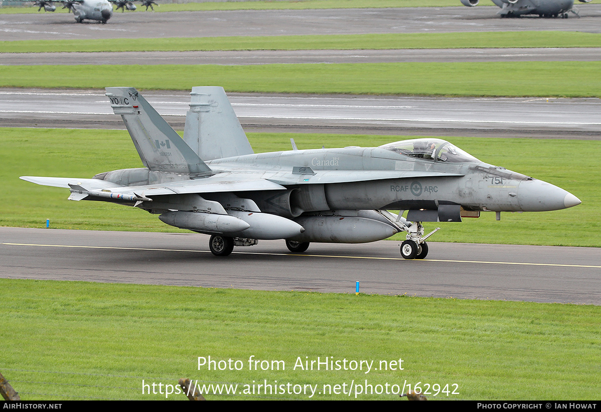 Aircraft Photo of 188751 | McDonnell Douglas CF-188 Hornet | Canada - Air Force | AirHistory.net #162942