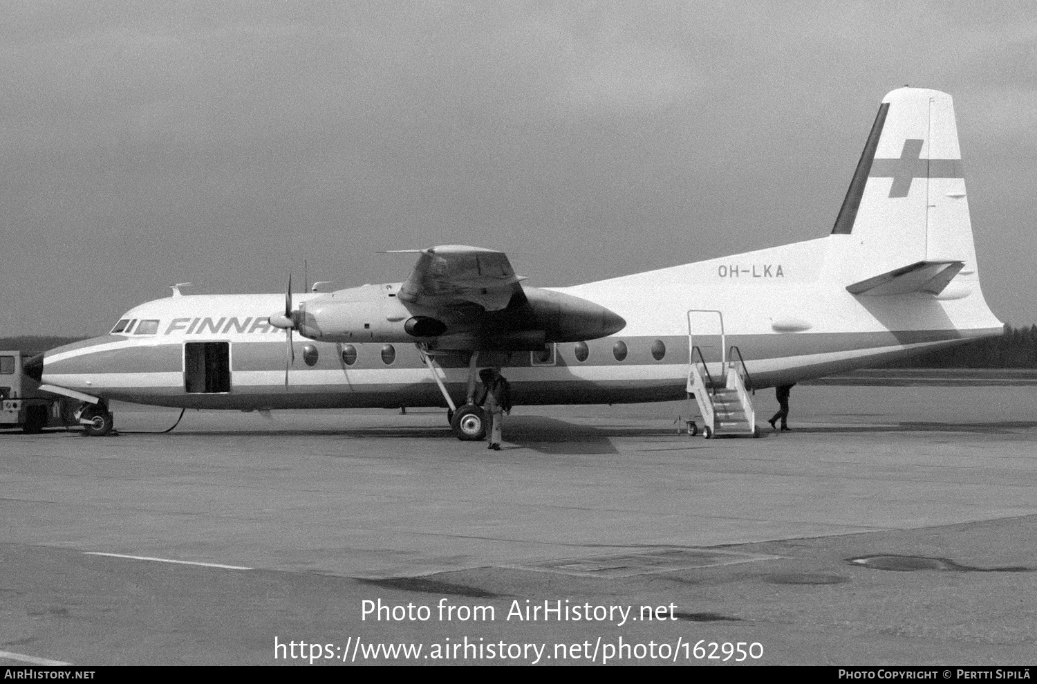 Aircraft Photo of OH-LKA | Fokker F27-200 Friendship | Finnair | AirHistory.net #162950