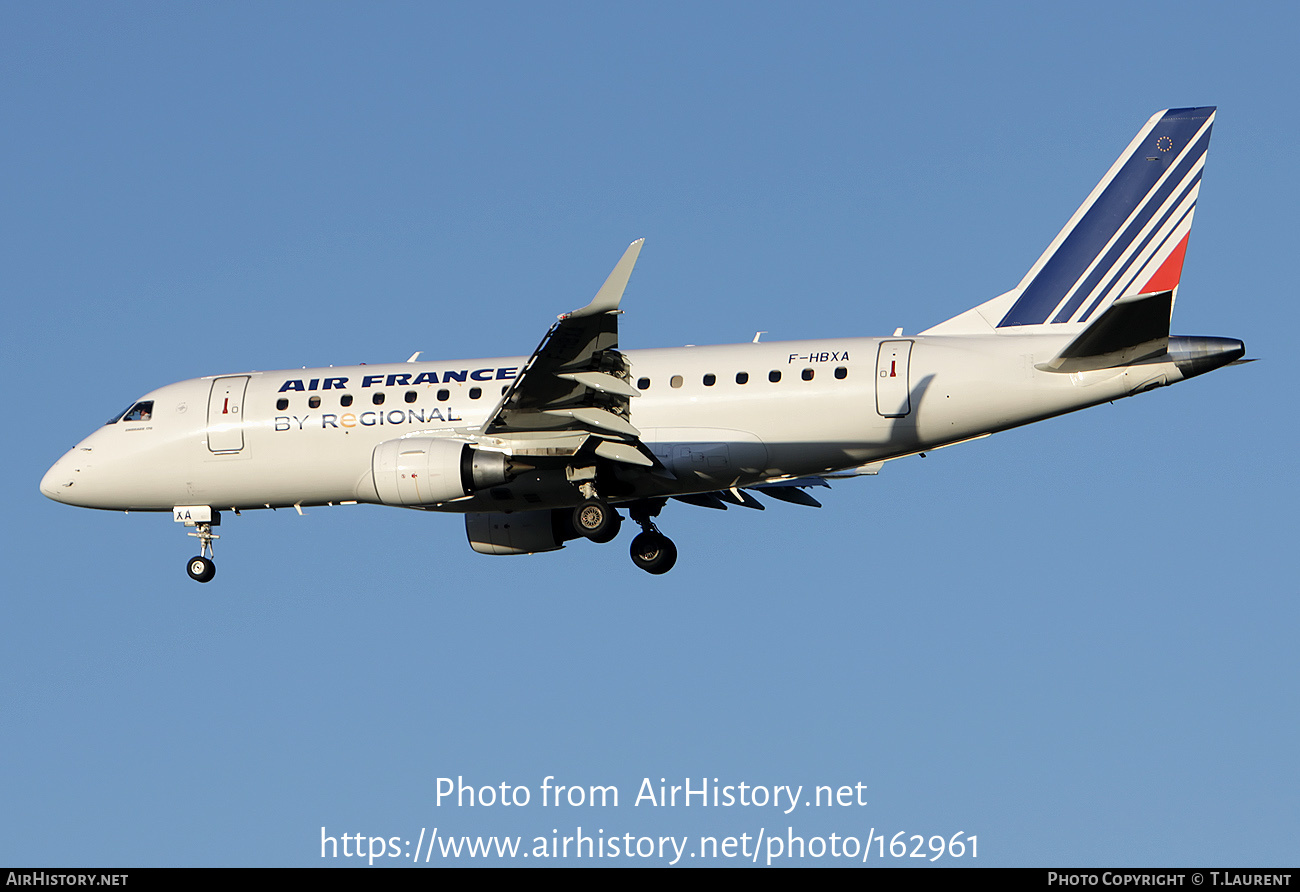 Aircraft Photo of F-HBXA | Embraer 170LR (ERJ-170-100LR) | Air France | AirHistory.net #162961