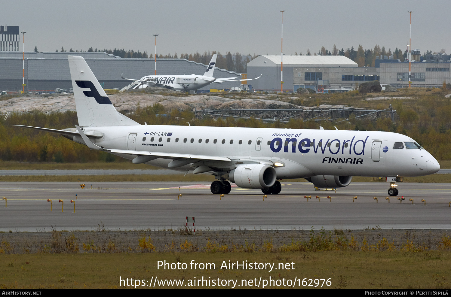 Aircraft Photo of OH-LKN | Embraer 190LR (ERJ-190-100LR) | Finnair | AirHistory.net #162976