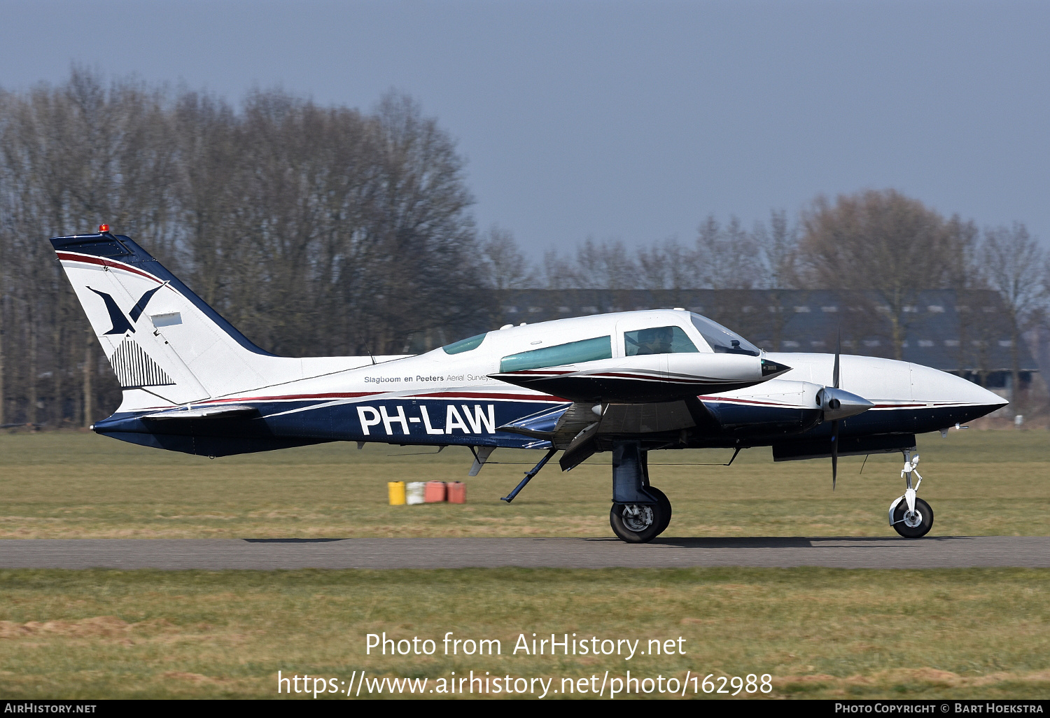 Aircraft Photo of PH-LAW | Cessna T310R | Slagboom en Peeters Aerial Surveys | AirHistory.net #162988