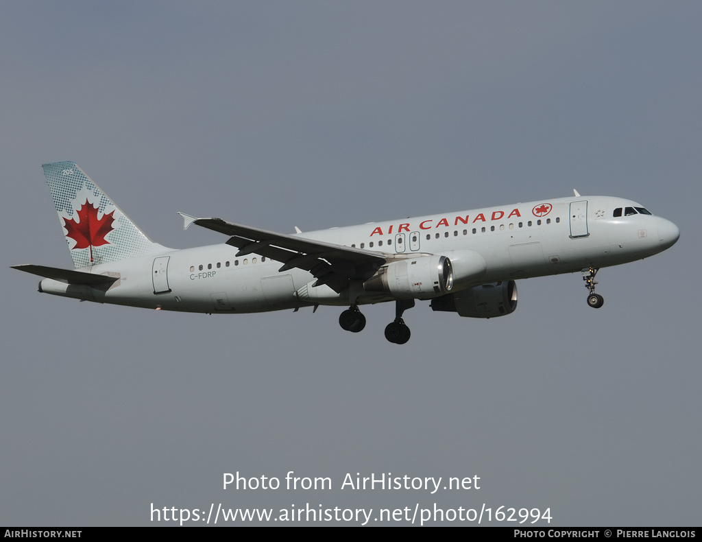 Aircraft Photo of C-FDRP | Airbus A320-211 | Air Canada | AirHistory.net #162994