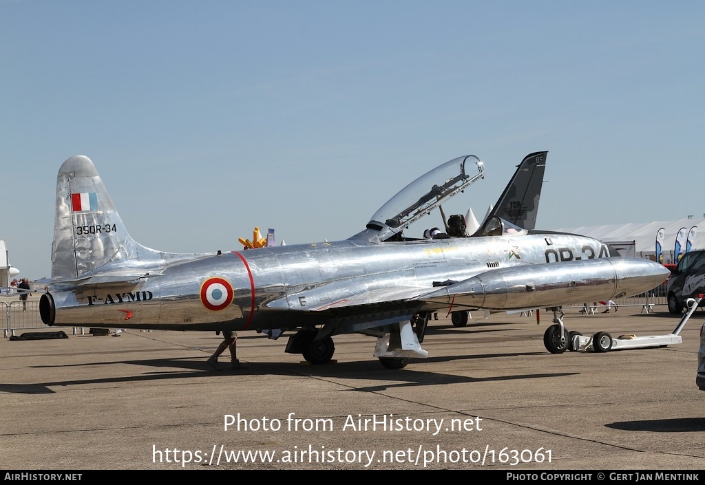 Aircraft Photo of F-AYMD / 35QR-34 | Canadair CT-133 Silver Star 3 | France - Air Force | AirHistory.net #163061