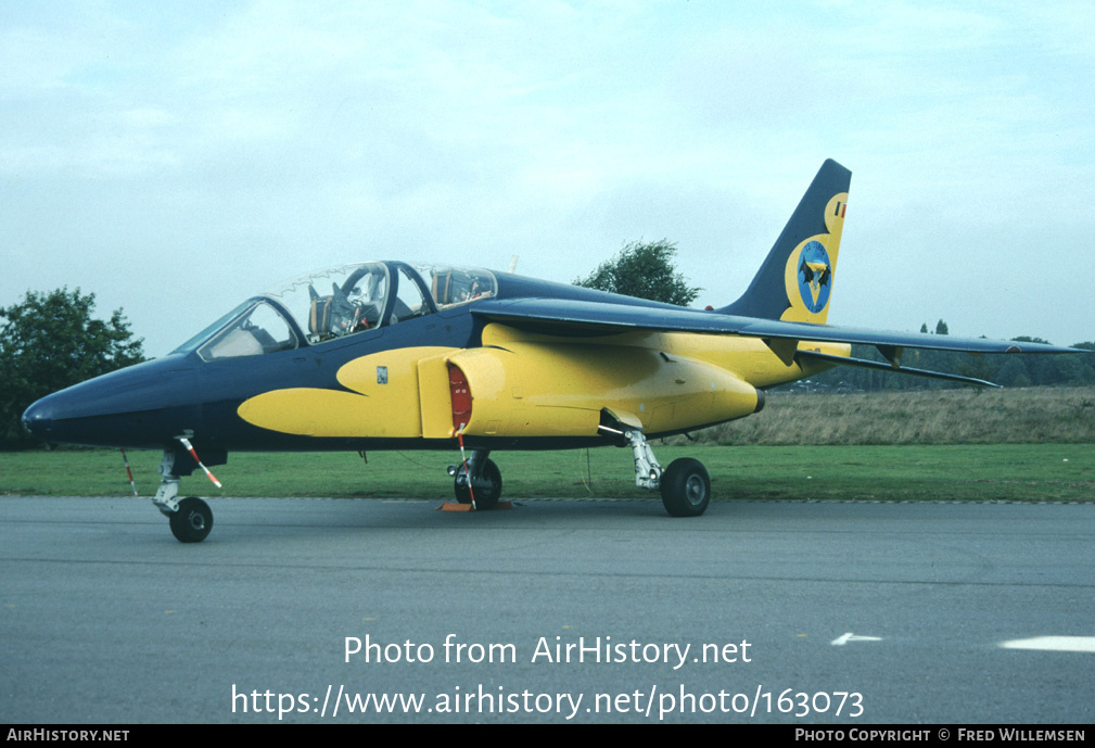 Aircraft Photo of AT12 | Dassault-Dornier Alpha Jet 1B | Belgium - Air Force | AirHistory.net #163073