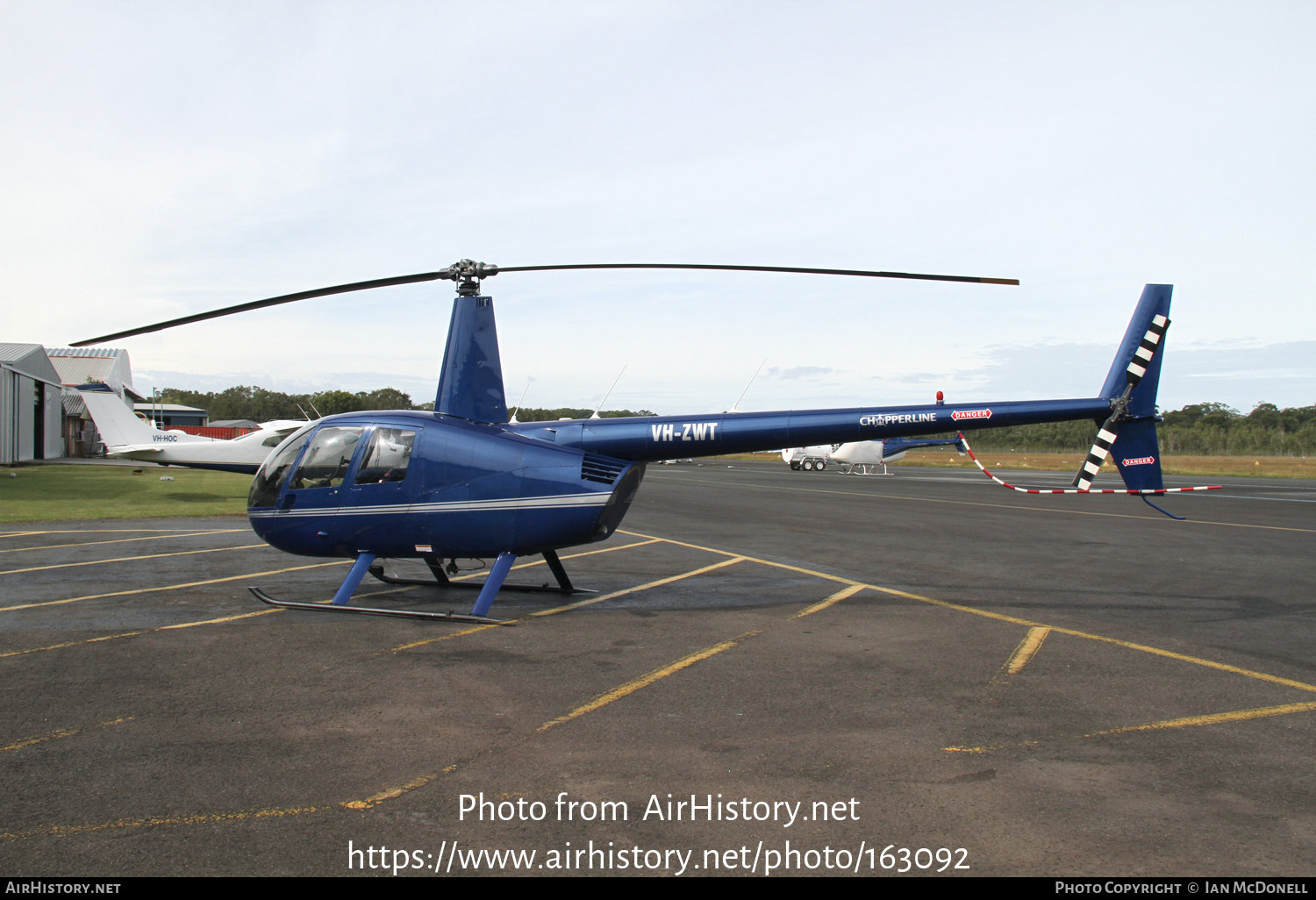 Aircraft Photo of VH-ZWT | Robinson R-44 Astro | Chopperline | AirHistory.net #163092