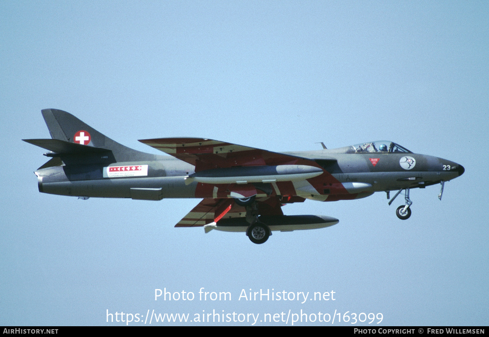 Aircraft Photo Of J-4032 | Hawker Hunter F58 | Switzerland - Air Force ...