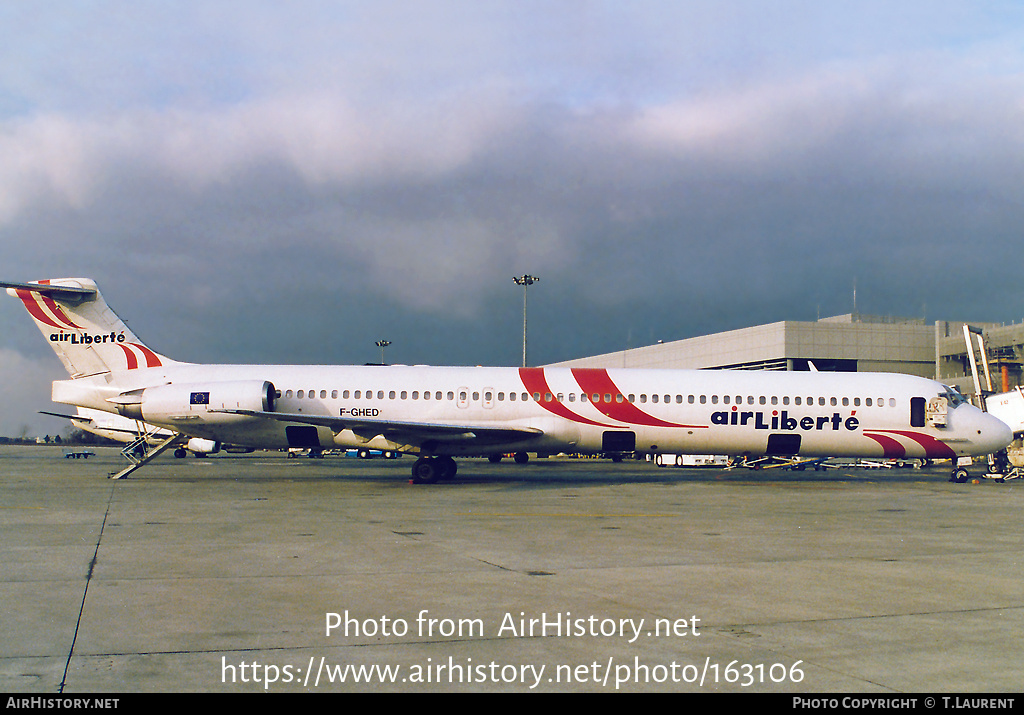 Aircraft Photo of F-GHED | McDonnell Douglas MD-83 (DC-9-83) | Air Liberté | AirHistory.net #163106