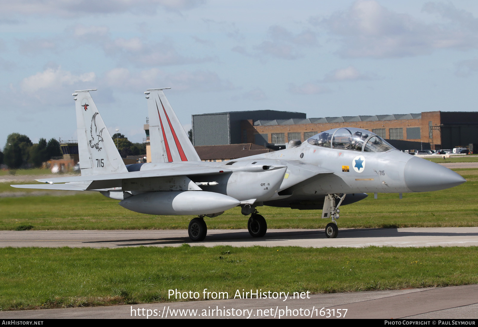 Aircraft Photo of 715 | McDonnell Douglas F-15D Baz | Israel - Air Force | AirHistory.net #163157