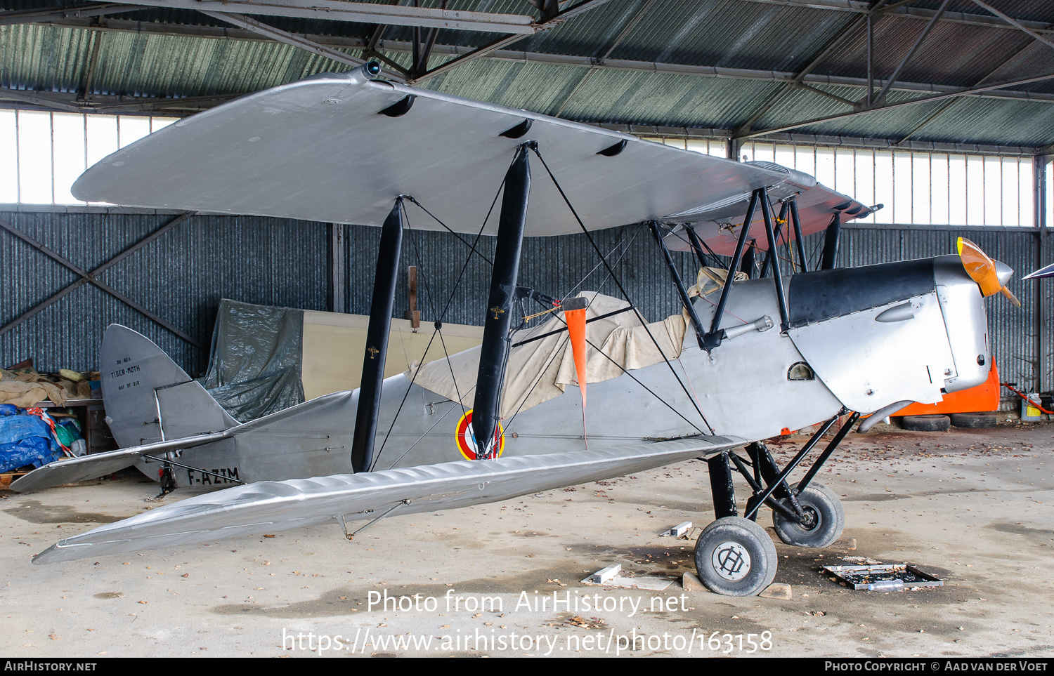 Aircraft Photo of F-AZTM / DF210 | De Havilland D.H. 82A Tiger Moth II | France - Air Force | AirHistory.net #163158