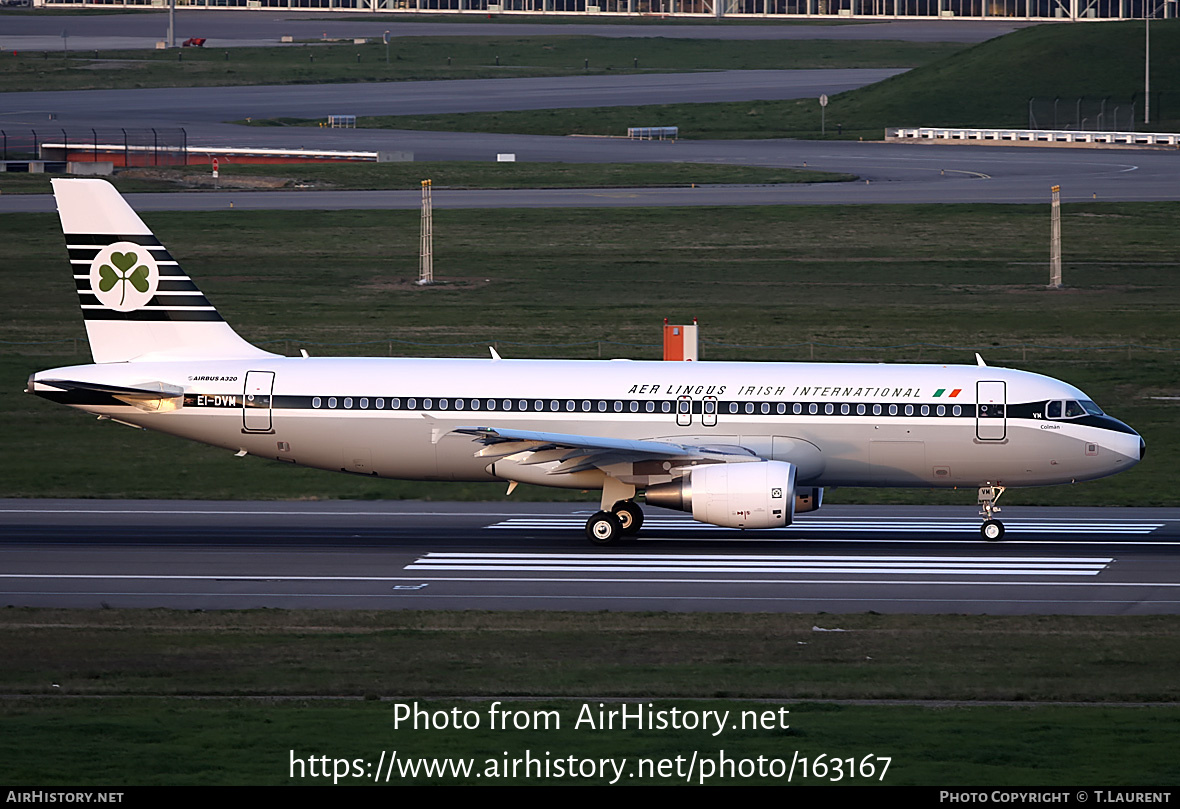 Aircraft Photo of EI-DVM | Airbus A320-214 | Aer Lingus | Aer Lingus - Irish International Airlines | AirHistory.net #163167