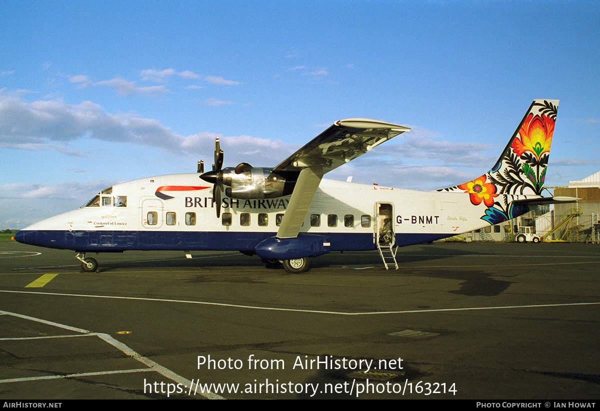 Aircraft Photo of G-BNMT | Short 360-100 | British Airways | AirHistory.net #163214