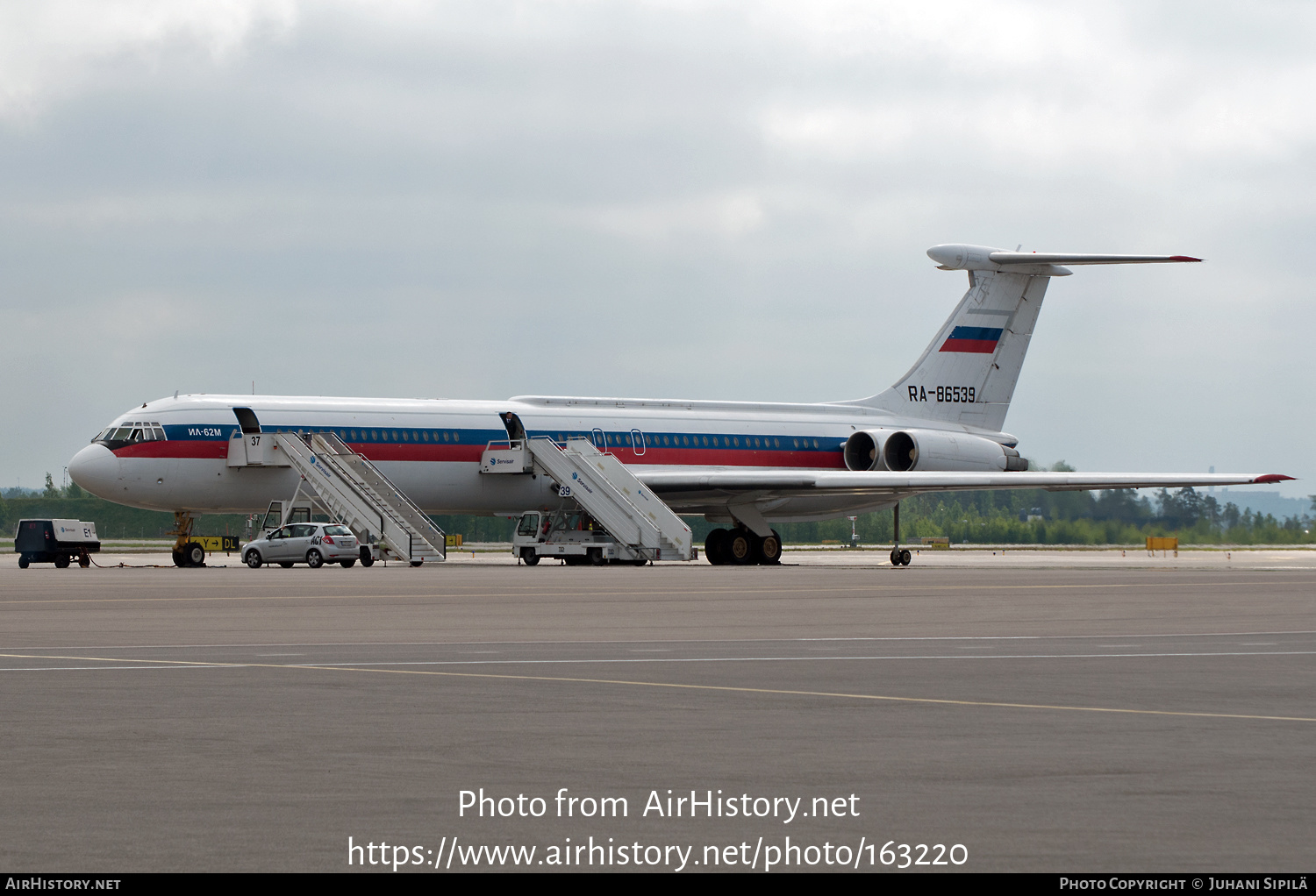 Aircraft Photo of RA-86539 | Ilyushin Il-62MK | Russia - Air Force | AirHistory.net #163220