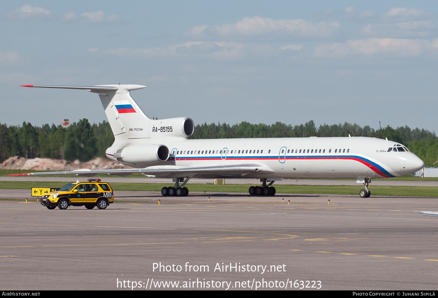 Aircraft Photo of RA-85155 | Tupolev Tu-154M | Russia - Air Force | AirHistory.net #163223