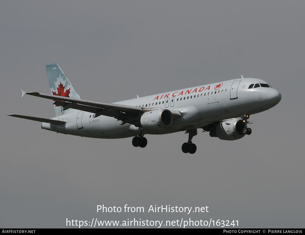 Aircraft Photo of C-FNVV | Airbus A320-211 | Air Canada | AirHistory.net #163241