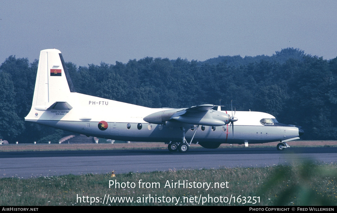 Aircraft Photo of PH-FTU | Fokker F27-200MAR Maritime | Angola - Air Force | AirHistory.net #163251