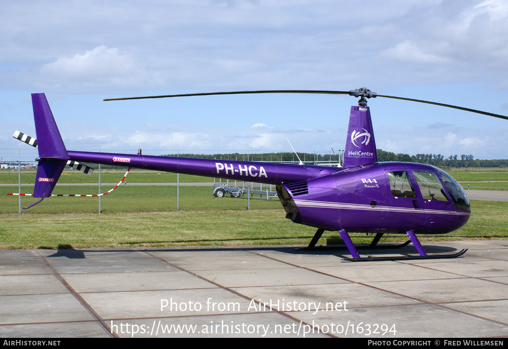 Aircraft Photo of PH-HCA | Robinson R-44 Raven II | HeliCentre | AirHistory.net #163294