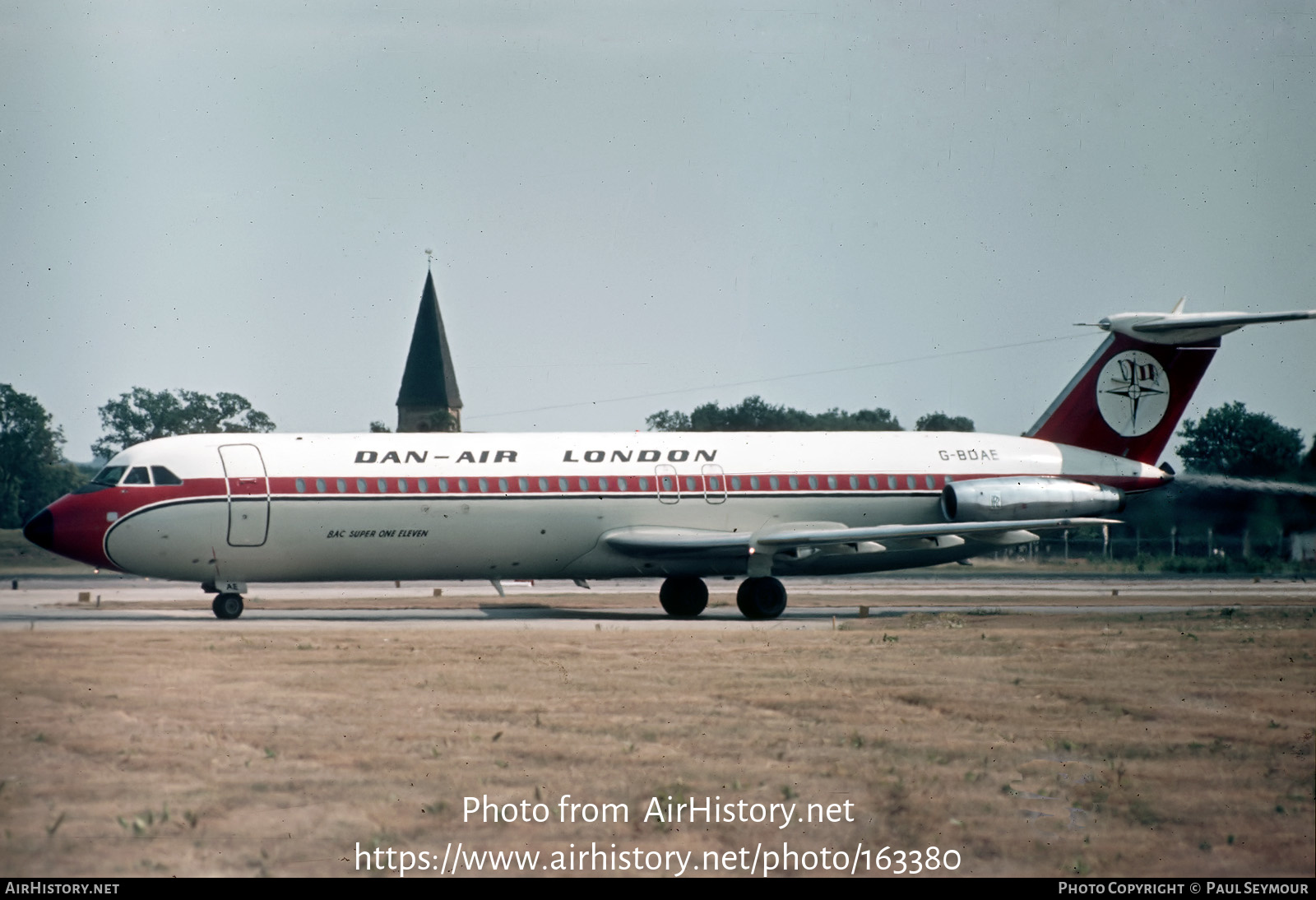 Aircraft Photo of G-BDAE | BAC 111-518FG One-Eleven | Dan-Air London | AirHistory.net #163380