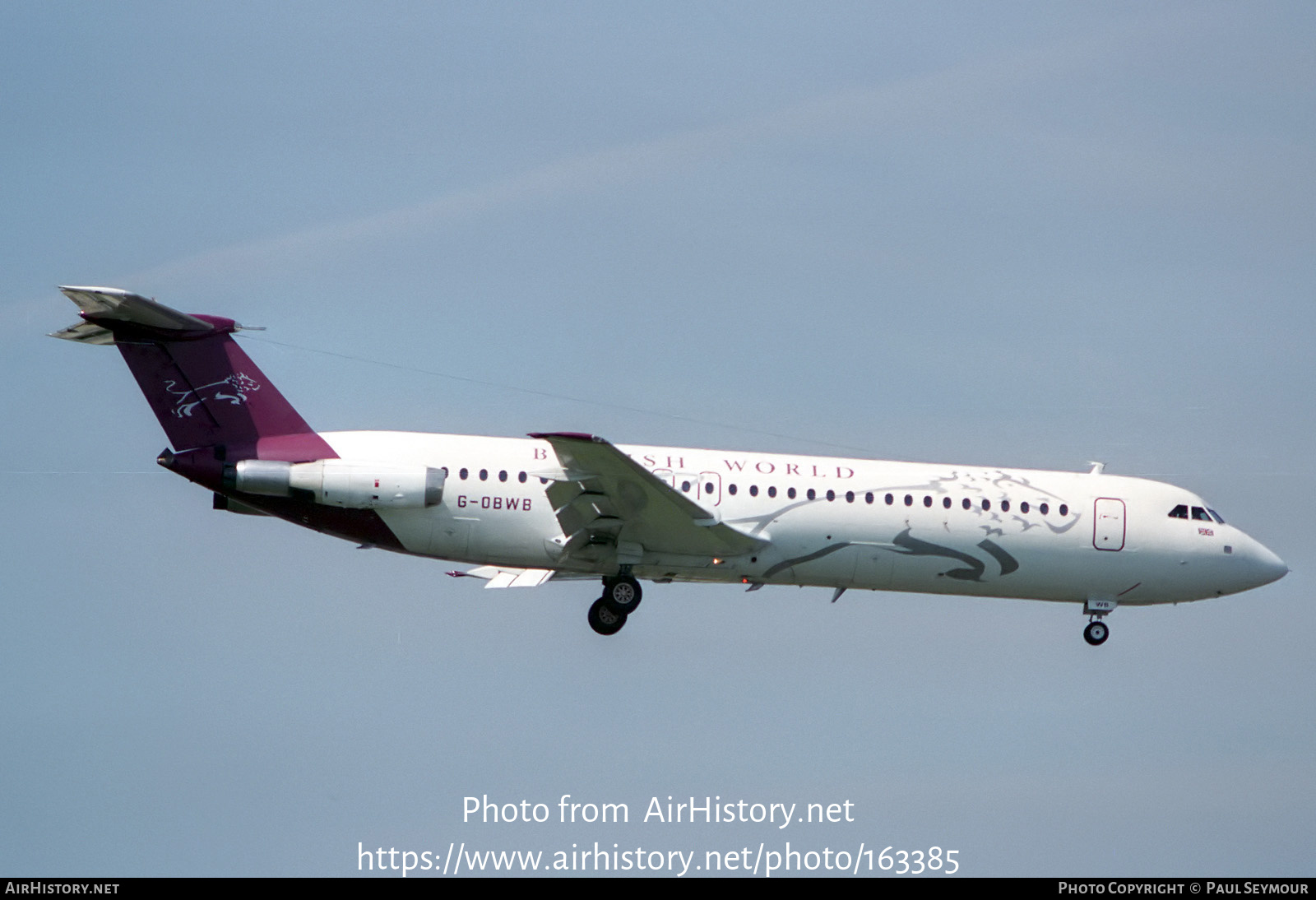 Aircraft Photo of G-OBWB | BAC 111-518FG One-Eleven | British World Airlines | AirHistory.net #163385