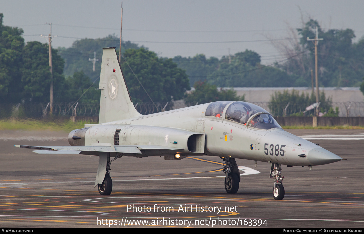 Aircraft Photo of 5385 | Northrop F-5F Tiger II | Taiwan - Air Force | AirHistory.net #163394