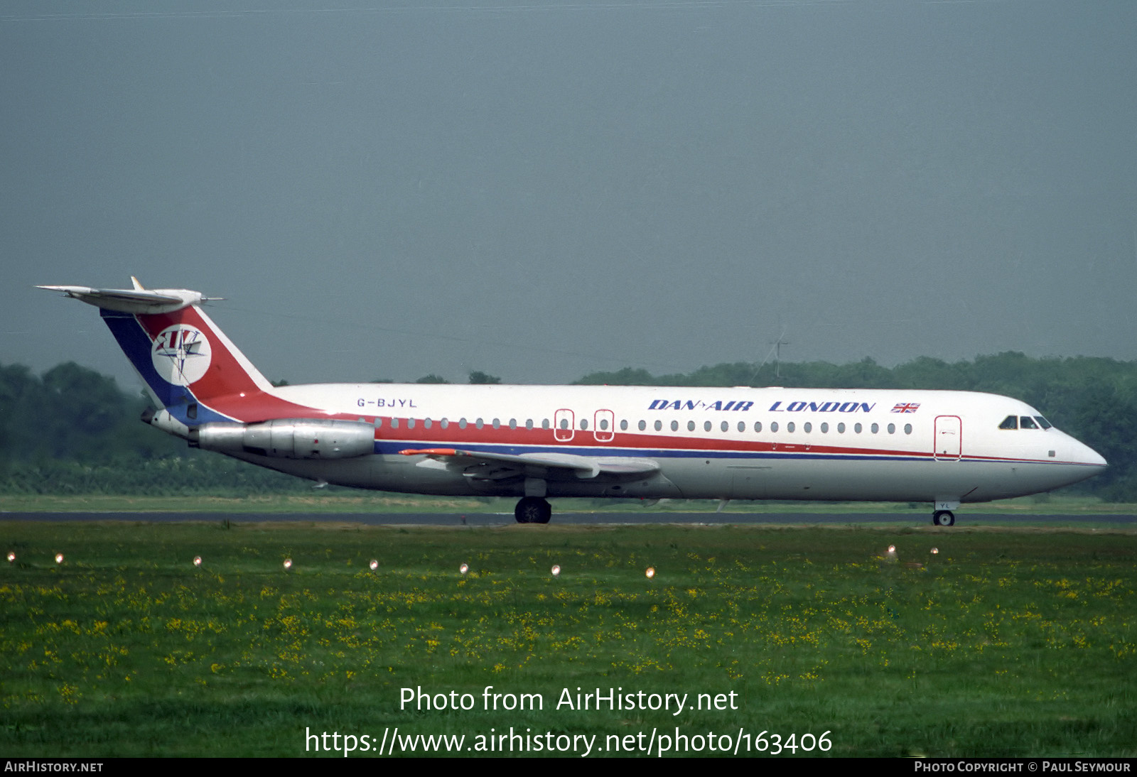 Aircraft Photo of G-BJYL | BAC 111-515FB One-Eleven | Dan-Air London | AirHistory.net #163406