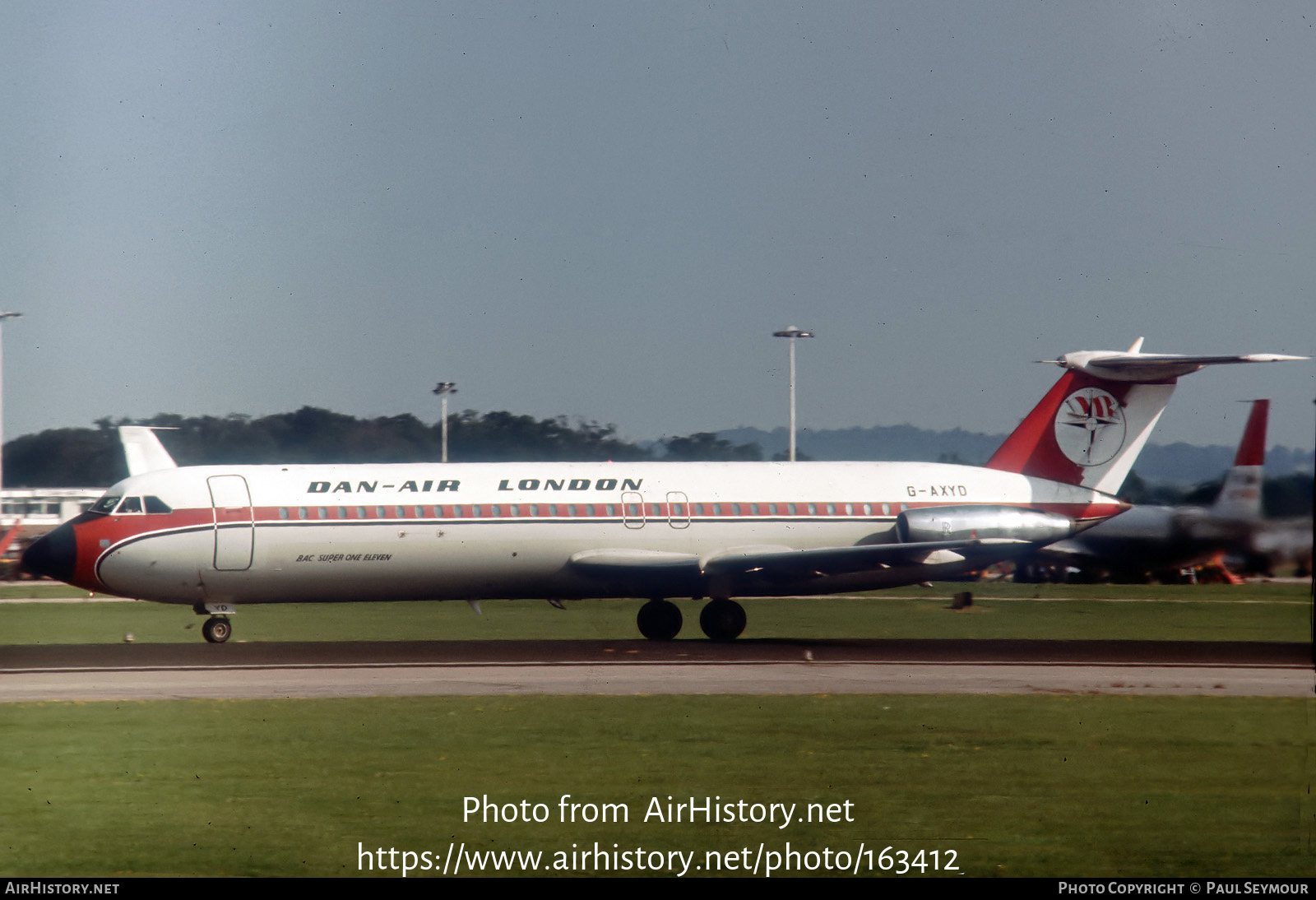 Aircraft Photo of G-AXYD | BAC 111-509EW One-Eleven | Dan-Air London | AirHistory.net #163412