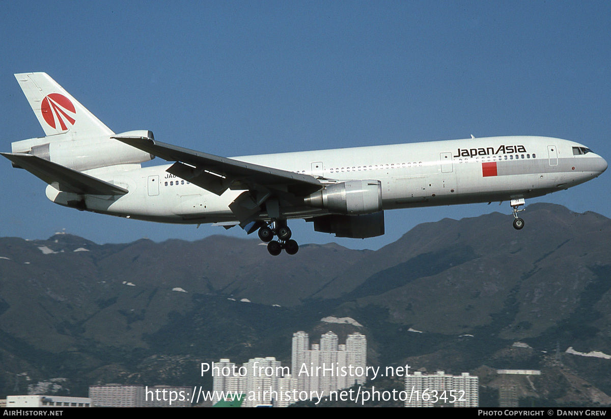 Aircraft Photo of JA8531 | McDonnell Douglas DC-10-40D | Japan Asia Airways - JAA | AirHistory.net #163452