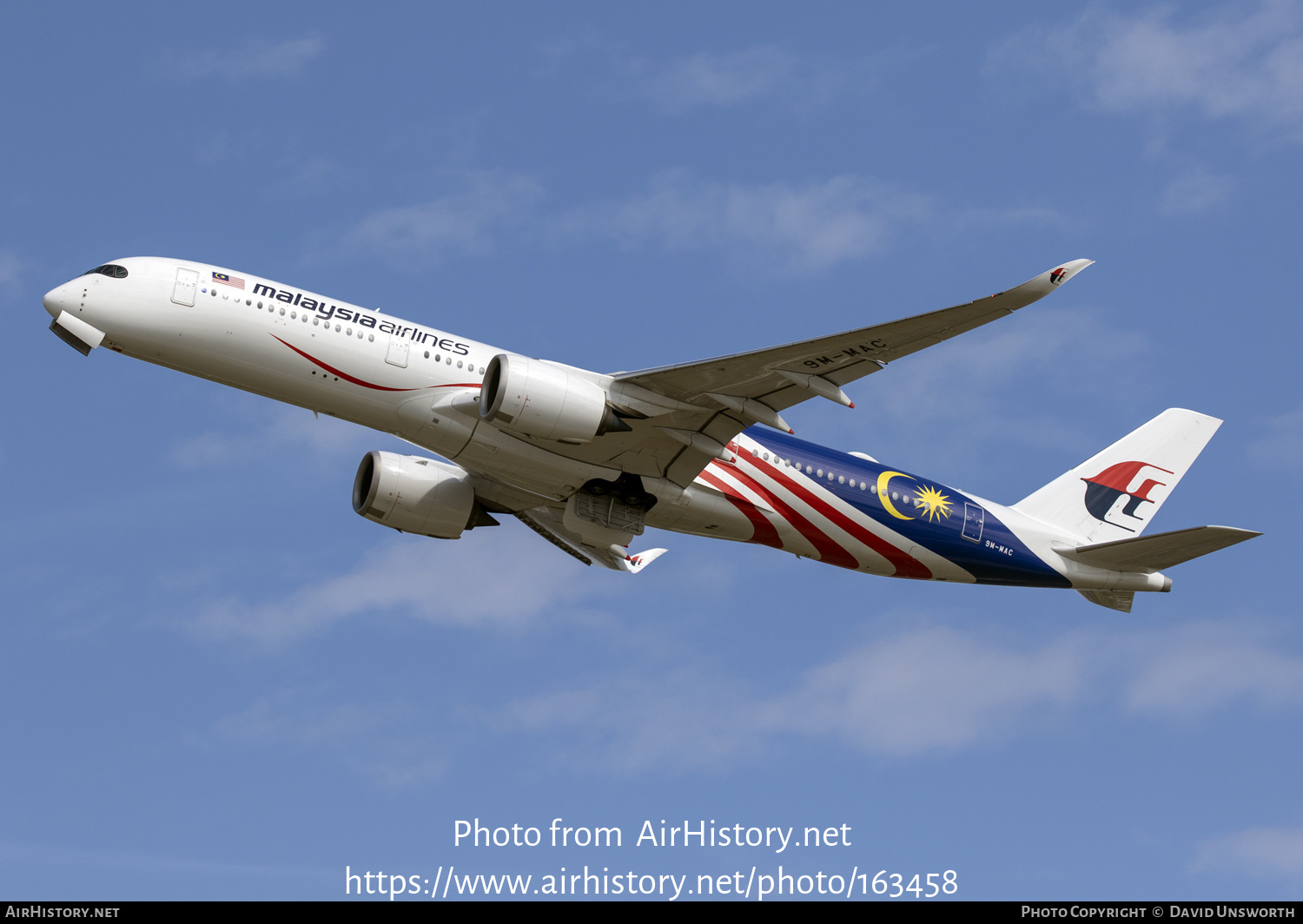 Aircraft Photo of 9M-MAC | Airbus A350-941 | Malaysia Airlines | AirHistory.net #163458