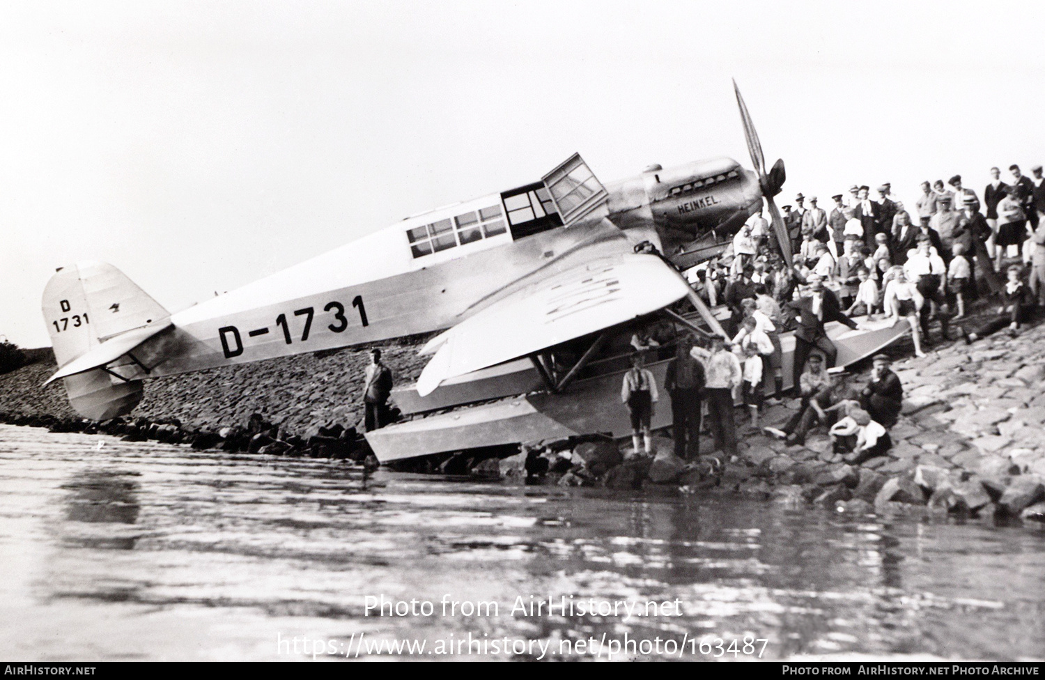 Aircraft Photo of D-1731 | Heinkel HE 10 | AirHistory.net #163487