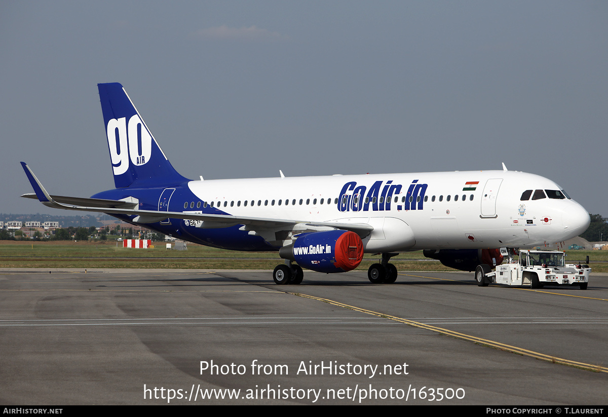 Aircraft Photo of F-WWBZ | Airbus A320-214 | GoAir | AirHistory.net #163500