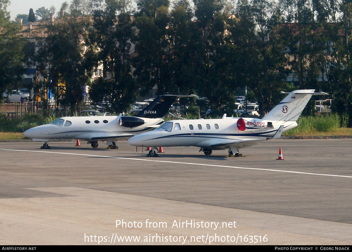 Aircraft Photo of YU-SCJ | Cessna 525 CitationJet | AirHistory.net #163516