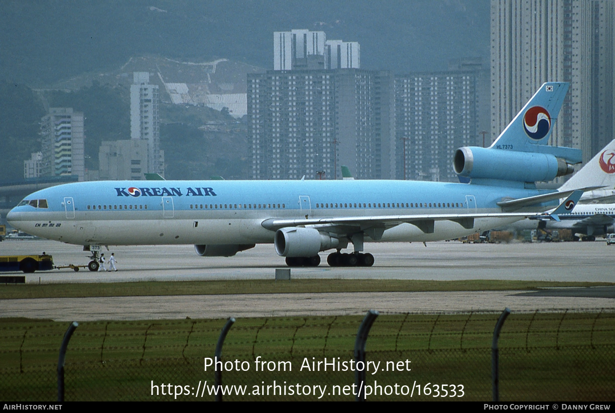 Aircraft Photo of HL7373 | McDonnell Douglas MD-11 | Korean Air | AirHistory.net #163533