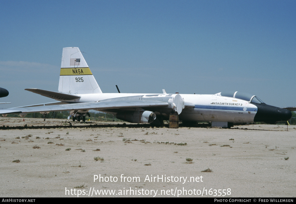 Aircraft Photo of NASA 925 | Martin WB-57F Canberra | NASA - National Aeronautics and Space Administration | AirHistory.net #163558