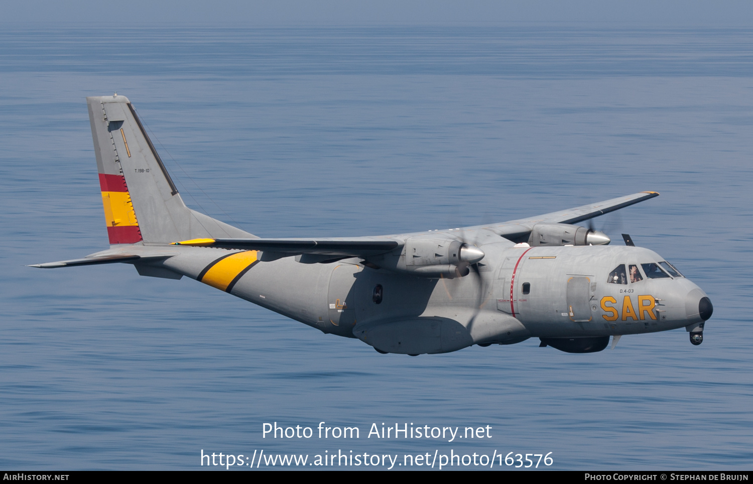 Aircraft Photo of D4-03 / T19B-10 | CASA/IPTN CN235M-100 MPA | Spain - Air Force | AirHistory.net #163576