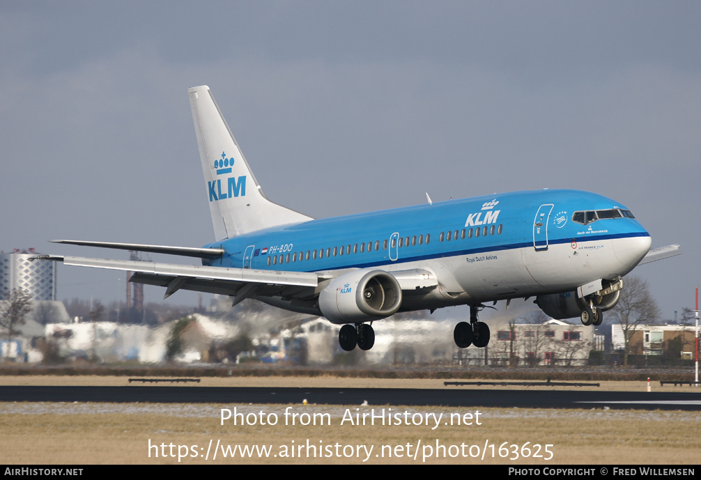 Aircraft Photo of PH-BDO | Boeing 737-306 | KLM - Royal Dutch Airlines | AirHistory.net #163625