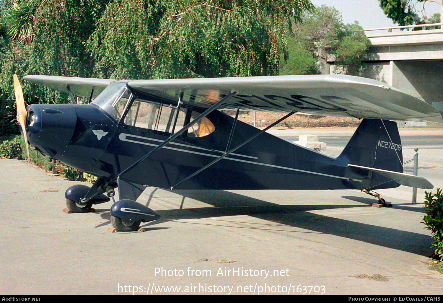 Aircraft Photo of N27206 / NC27206 | Porterfield LP-65 Collegiate | AirHistory.net #163703