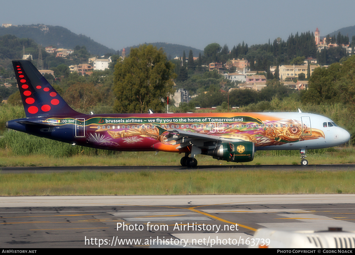 Aircraft Photo of OO-SNF | Airbus A320-214 | Brussels Airlines | AirHistory.net #163739