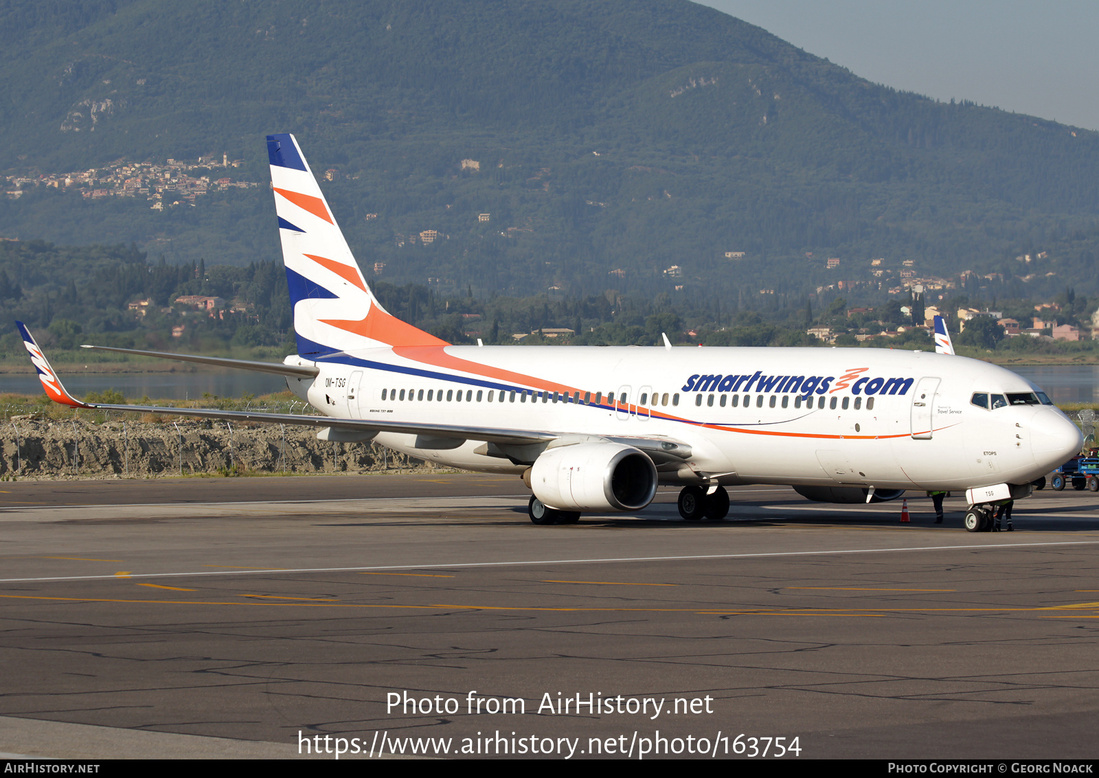 Aircraft Photo of OM-TSG | Boeing 737-82R | Smartwings | AirHistory.net #163754