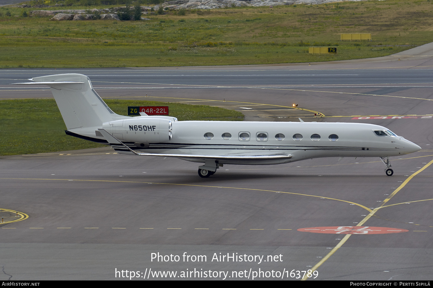 Aircraft Photo of N650HF | Gulfstream Aerospace G650 (G-VI) | AirHistory.net #163789