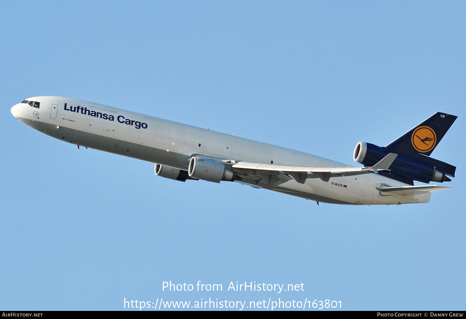 Aircraft Photo of D-ALCS | McDonnell Douglas MD-11F | Lufthansa Cargo | AirHistory.net #163801