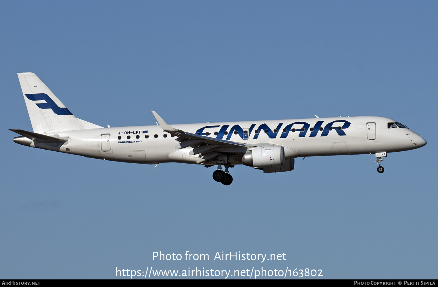 Aircraft Photo of OH-LKP | Embraer 190LR (ERJ-190-100LR) | Finnair | AirHistory.net #163802