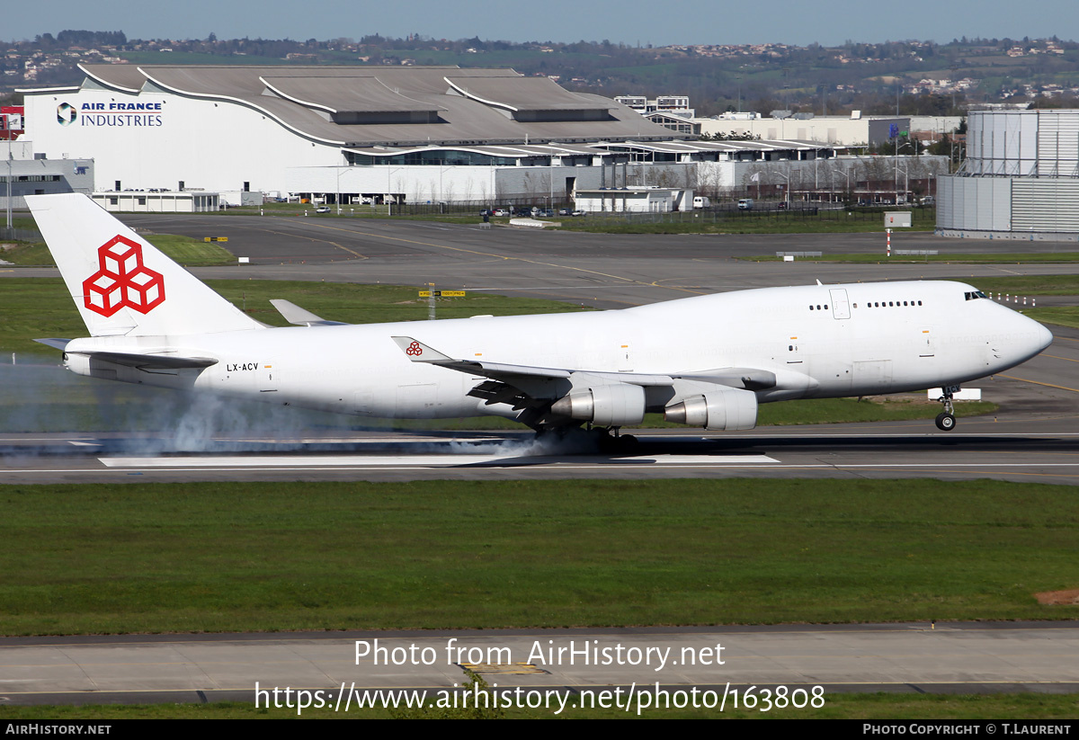 Aircraft Photo of LX-ACV | Boeing 747-4B5(BCF) | Cargolux | AirHistory.net #163808