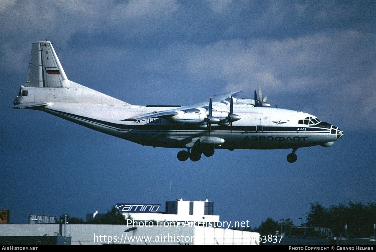 Aircraft Photo of RA-11338 | Antonov An-12B | Aeroflot | AirHistory.net #163837