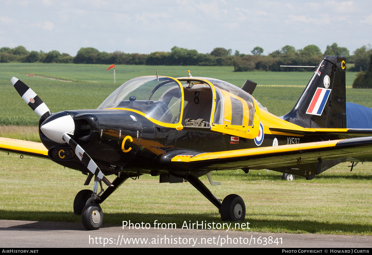 Aircraft Photo of G-CBCB / XX537 | Scottish Aviation Bulldog 120/121 | UK - Air Force | AirHistory.net #163841