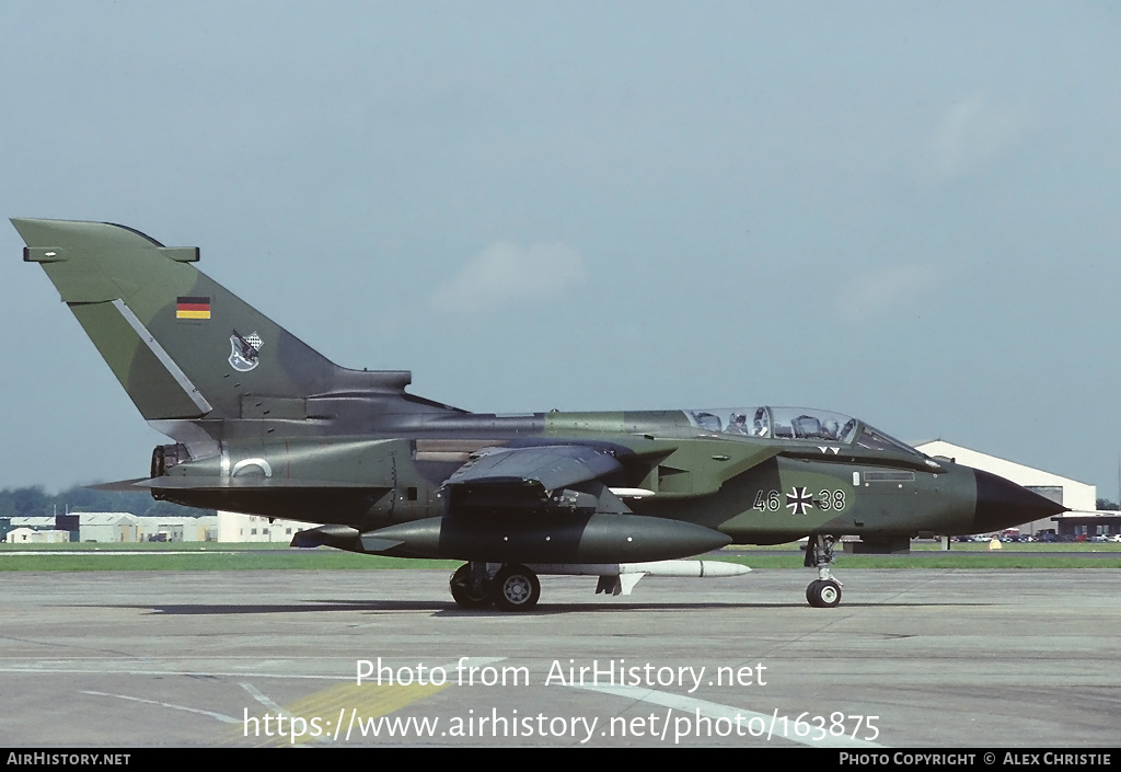 Aircraft Photo of 4638 | Panavia Tornado ECR | Germany - Air Force | AirHistory.net #163875