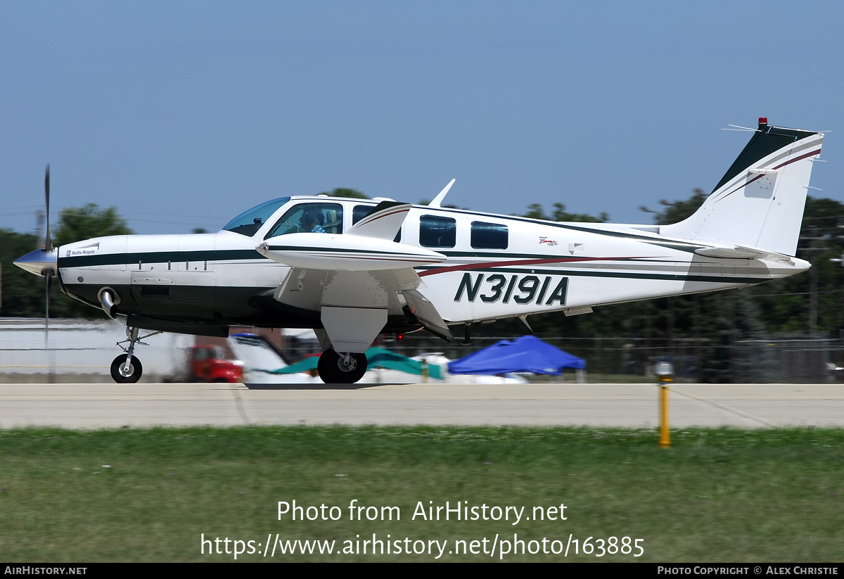 Aircraft Photo of N3191A | Raytheon A36TP Propjet Bonanza | AirHistory.net #163885