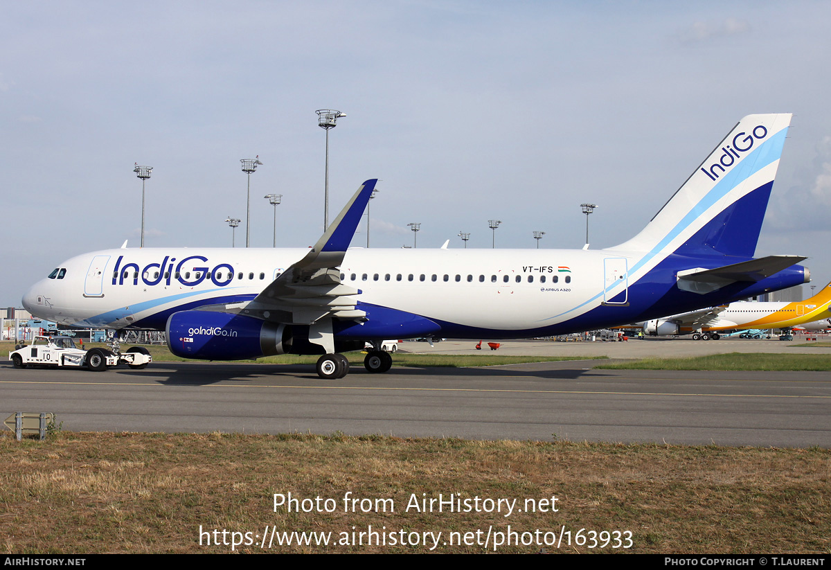 Aircraft Photo of VT-IFS | Airbus A320-232 | IndiGo | AirHistory.net #163933