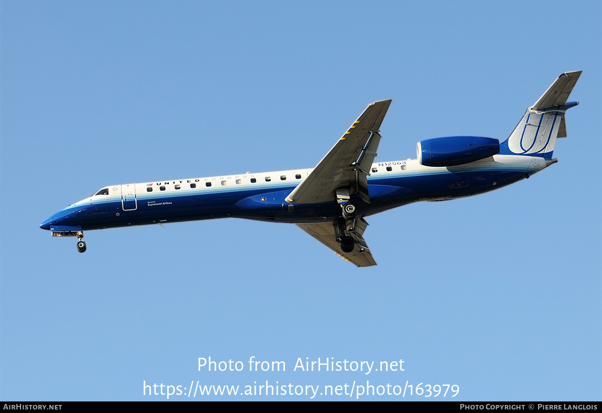 Aircraft Photo of N12563 | Embraer ERJ-145LR (EMB-145LR) | United Express | AirHistory.net #163979