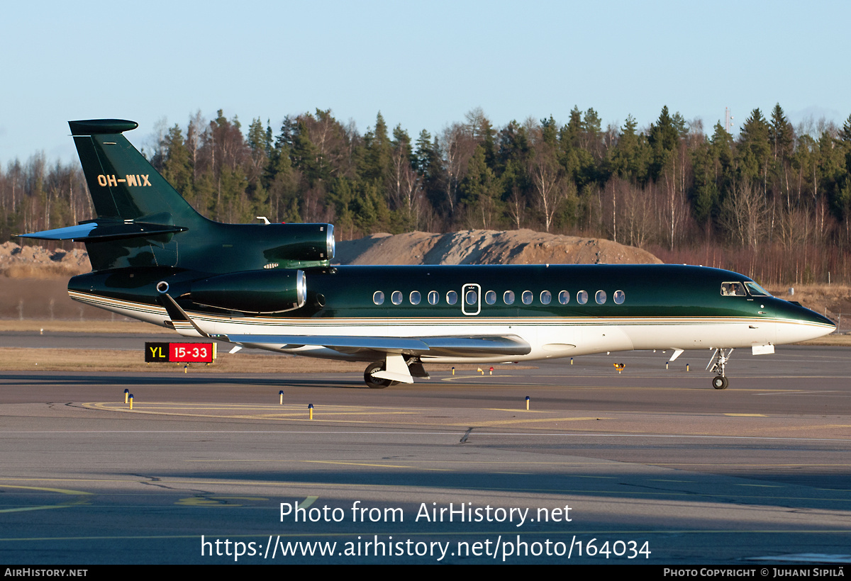 Aircraft Photo of OH-WIX | Dassault Falcon 7X | AirHistory.net #164034