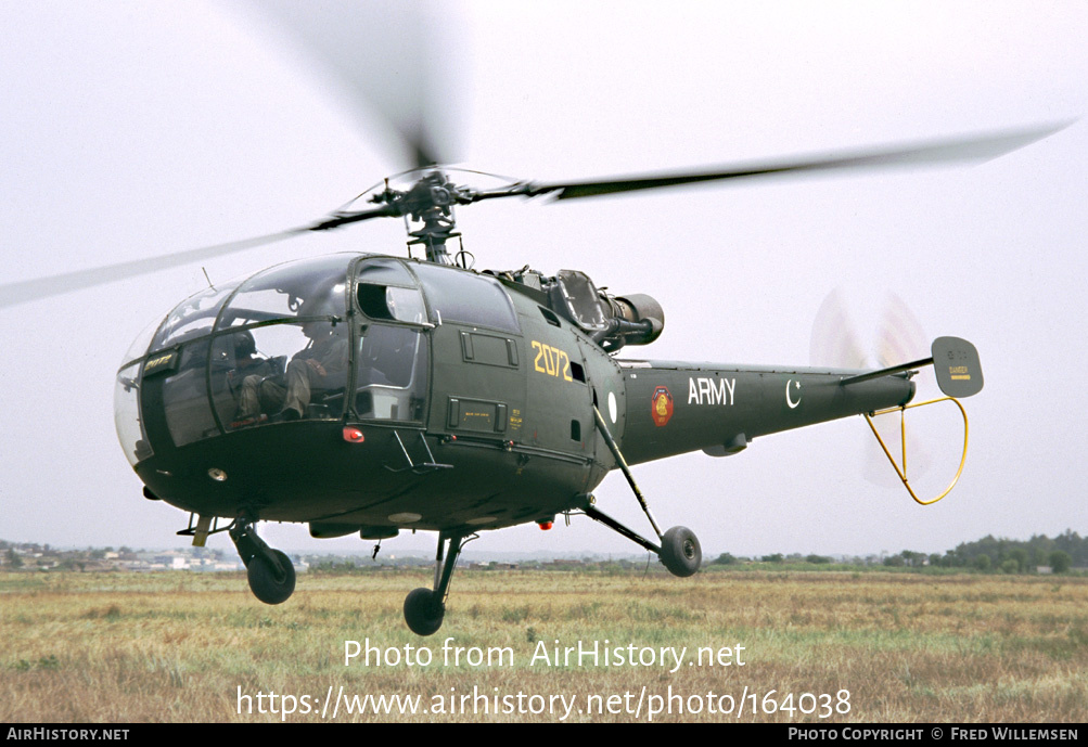 Aircraft Photo of 2072 | Aerospatiale SA-316B Alouette III | Pakistan - Army | AirHistory.net #164038